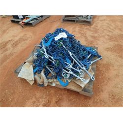 (1) PALLET OF CHAIN W/TENSION ADJUSTERS  Miscellaneous