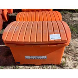 2-Heavy duty plastic storage containers 23" W x 44"L x 25" D Miscellaneous