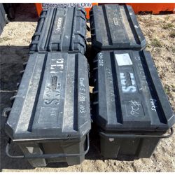 4 - Utility Storage Tote 18" x 34"L x 20 1/2" D Miscellaneous