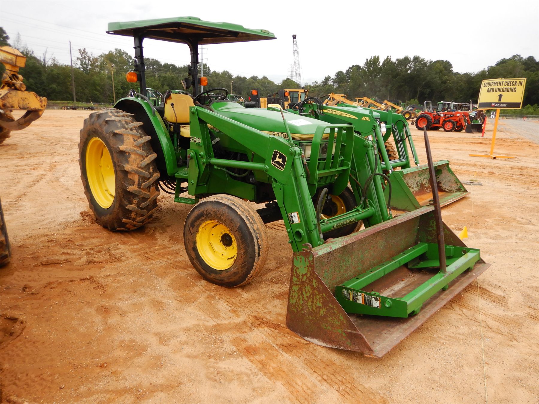JOHN DEERE 5300 Tractor J.M. Wood Auction Company, Inc.