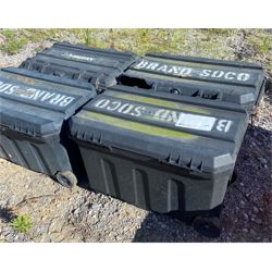 4 - Utility Storage Tote 18" x 34"L x 20 1/2" D Miscellaneous