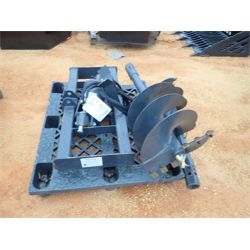 HYDRAULIC AUGER ASSEMBLY Skid Steer Attachment