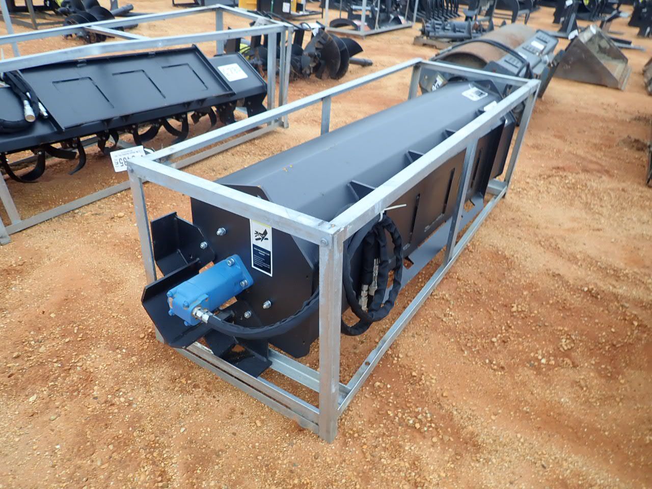 GREATBEAR ROTARY CULTIVATOR Skid Steer Attachment