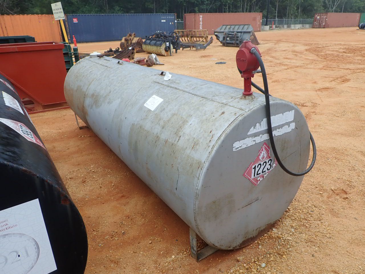 KEROSENE TANK Tank Asphalt / Storage / Fuel J.M. Wood Auction