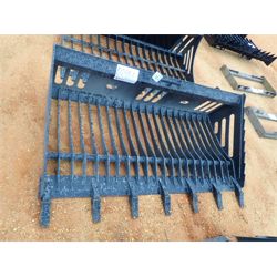 72" ROCK BUCKET Skid Steer Attachment