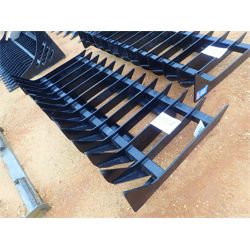 ROOT RAKE Skid Steer Attachment
