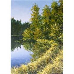 "Safe Refuge" - beautiful oil by Levin Dmitrij #945608