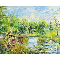 China "Manchurian poetry" big impressionism oil #945612