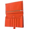 Image 7 : Hermes Orange Epsom Leather Bearn Wallet