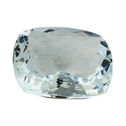 10.50 ct.Natural Cushion Cut Aquamarine