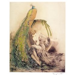 Louis Icart  - Peacock