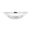 Image 2 : 0.15 ctw Diamond Ring - 14KT White Gold