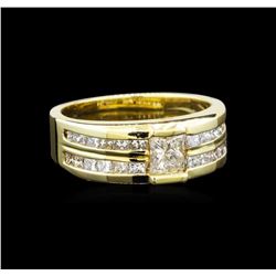 14KT Yellow Gold 1.64 ctw Diamond Ring