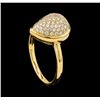 Image 4 : 0.50 ctw Diamond Ring - 18KT Rose Gold