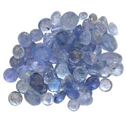 10.35 ctw Round Mixed Tanzanite Parcel