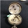 Image 2 : RARE SOLID SILVER KEYWIND SWISS ASTOR POCKET WATCH