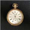 Image 1 : RARE  T. EATON Co DOUBLE DOOR OPEN FACE POCKET WATCH