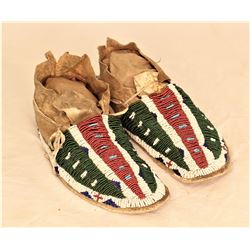 Cheyenne Beaded Moccasins