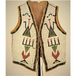 Plains Beaded Vest