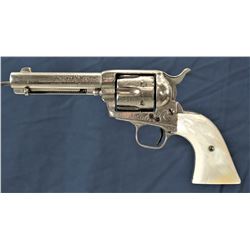 Engraved Colt SAA Revolver