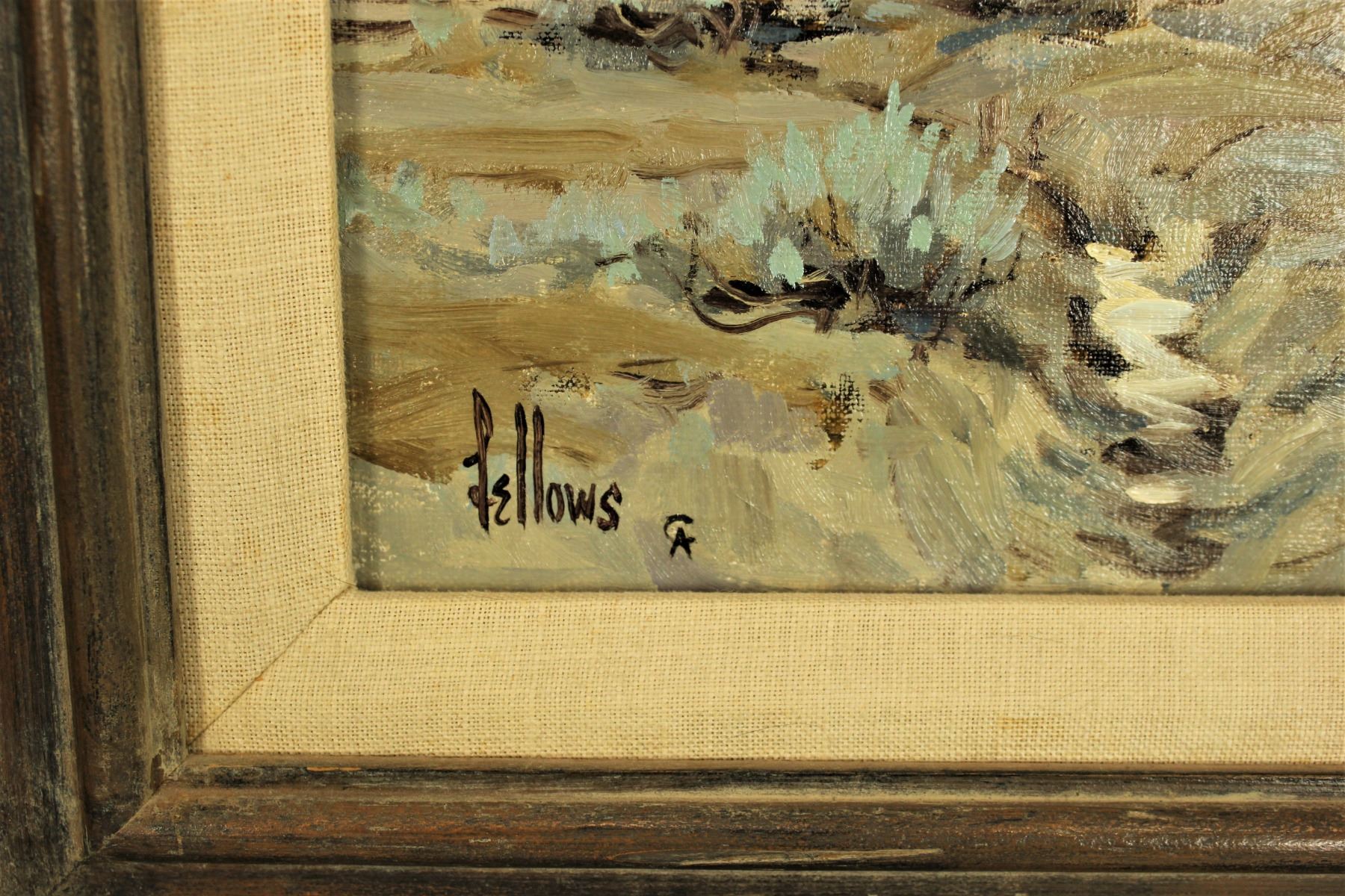 Fred Fellows Oil Painting