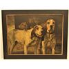 Image 1 : Winchester "Bear Dogs" Advertising Lithograph