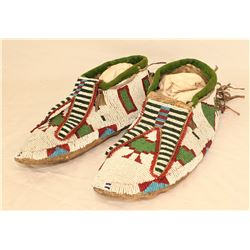 Sioux Beaded Moccasins