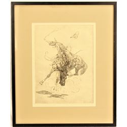 Edward Borein Etching