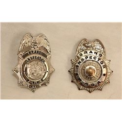 Wyoming Brand Inspector's Badges