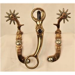 Buerman Bit and Spur Set