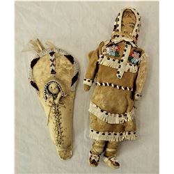 Pair of Native American Dolls