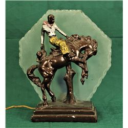 Bucking Horse Lamp