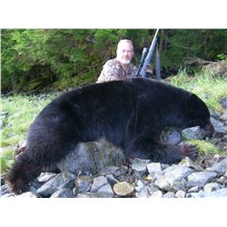 Fully Guided Alaska Costal Black Bear hunt for Two Hunters