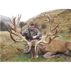 NEW ZEALAND 5 DAY Combo RED STAG ( Up  to 370") AND CHAMOIS included