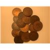 Image 1 : Lot of 16 Canada One Cent 1 Penny Prince Edward Island Queen Victoria Large cent