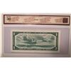 Image 2 : Canada 1 Dollar Bank of Canada 1954 $1 BC-37bA Beattie Rasminsky Modified Portrait BCS 30 Very Fine