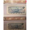 Image 2 : Lot of 2 Sequential Serial Canada 5 Dollar Bank of Canada $5 1972 BC-48b Lawson Bouey BCS 63 Choice 