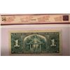 Image 2 : Canada 1 Dollar 1937 Bank of Canada $1 Gordon Towers BC-21c BCS 25 Very Fine