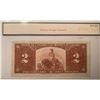 Image 2 : Canada 2 Dollar 1937 Bank of Canada $2 Gordon Towers BC-22b PMCGS 58 About Uncirculated