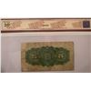 Image 2 : Canada 25 cent 1923 Dominion of Canada 25c Shinplaster DC-24c McCavour Saunders Check Letter L BCS 1