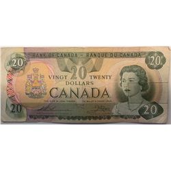 Canada 20 Dollar 1979 Bank of Canada $20 Holes