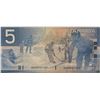 Image 2 : Canada 5 Dollar 2002 Bank of Canada $5 Knight Dodge