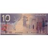 Image 2 : Canada 10 Dollar 2005 Bank of Canada $10 Jenkins Dodge