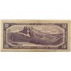 Image 2 : Canada 10 Dollar 1954 Bank of Canada $10 BC-40b Beattie Rasminsky