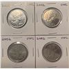 Image 2 : Lot of 4 Canada 50 Cent 2002 Uncirculated Half Dollar Bank of Canada