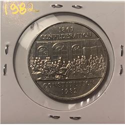 Canada 1 Dollar 1982 Bank of Canada $1