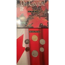 Canada 1994 Oh Canada Coin Set Uncirculated