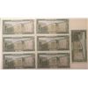 Image 1 : Lot of 7 Lebanon 5 Livres 1986 P 62 UNC Sequential Serial L8639959 to L8639965