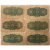 Image 2 : Lot of 6 Canada 25 cent 1900 Dominion of Canada 25c Shinplaster