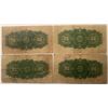 Image 2 : Lot of 4 Canada 25 cent 1900 Dominion of Canada 25c Shinplaster